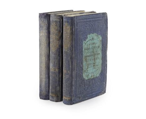 Dickens, CharlesGreat Expectations. London: Chapman and Hall, 1861. 3 volumes, 8vo, please note Volume 1 and 3 First edition,