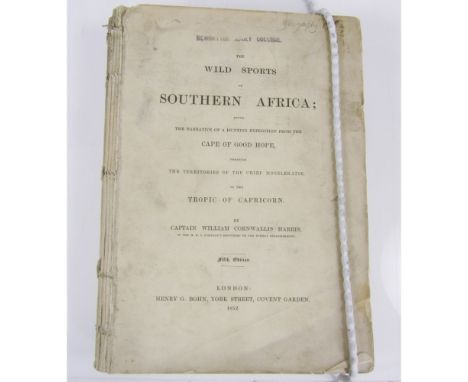 Miscellaneous books, a quantity, including Harris, William CornwallisThe Wild Sports of Southern Africa. 1852. Fifth edition,