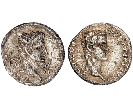 Ancient Coins, Roman Coins, Ancient Coins, Roman Coins, Caligula (AD 37-41), denarius, issued in honor of Augustus, C CAESAR 