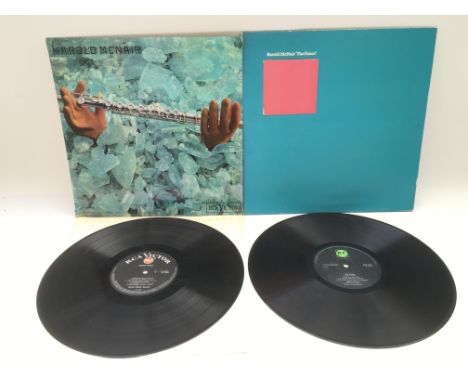 Two first UK pressings of Harold McNair LPs comprising 'The Fence' and the self titled album from 1968. Both records are NM b