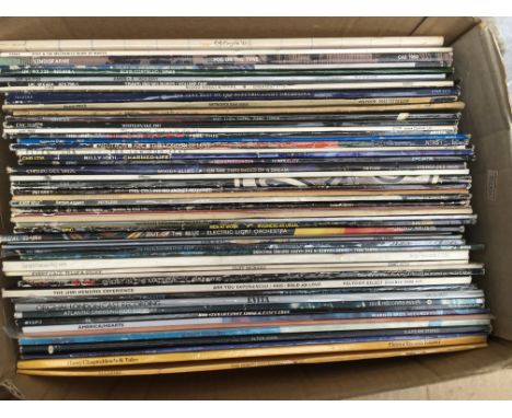 A collection of approx 50 LPs by various artists including Pink Floyd, Jimi Hendrix, Bryan Adams and others.