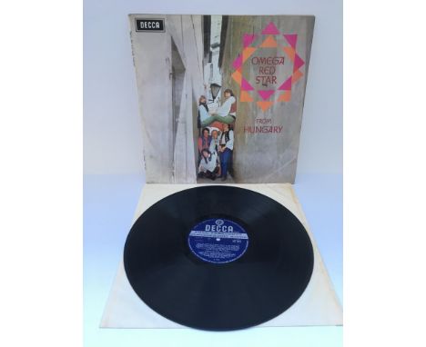 A rare UK first stereo pressing of 'From Hungary' by Omega Red Star SKL4974. NM.