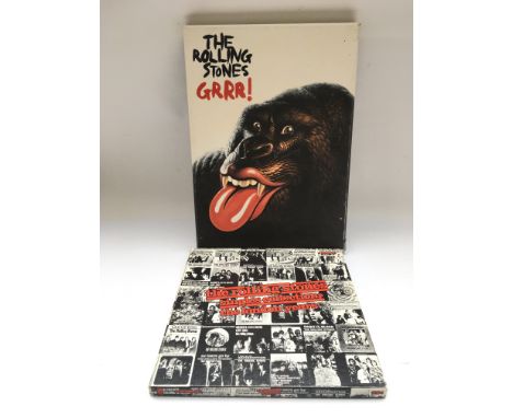 A Rolling Stones 'Singles Collection The London Years' 4LP box set and 'Grrr!' box set (no CDs).