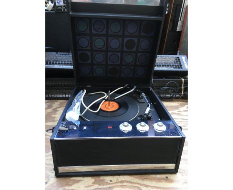 A Dansette Bermuda record player. Restored and working.