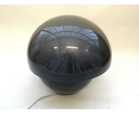 A vintage perspex fibre optic lamp.
