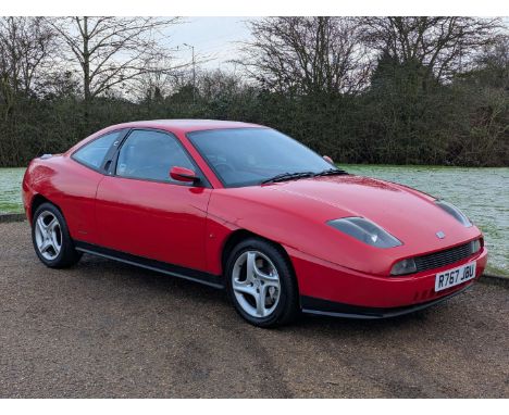 Make & Model:Fiat, Coupe 20V Turbo Date of Reg:R767JBU Colour:Red cc:1998 MoT:2025-07-04 Fuel Type:Petrol Mileage:48000 Trans