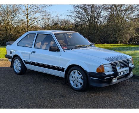 Make & Model:Ford, Escort RS Date of Reg:GWT601Y Colour:White cc:1597  Fuel Type:Petrol  Transmission:manual Summary:This For