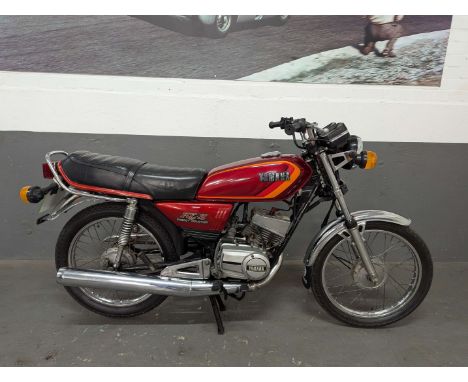 Make & Model:Yamaha, RXS Date of Reg:G987NNW Colour:Red cc:98 MoT:2025-12-17 Fuel Type:Petrol Mileage:13223  Summary:This Yam