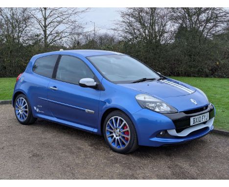 Make & Model:Renault, Clio Gordini Date of Reg:BX10FYJ Colour:Blue cc:1998 MoT:2025-02-18 Fuel Type:Petrol Mileage:76984 Tran
