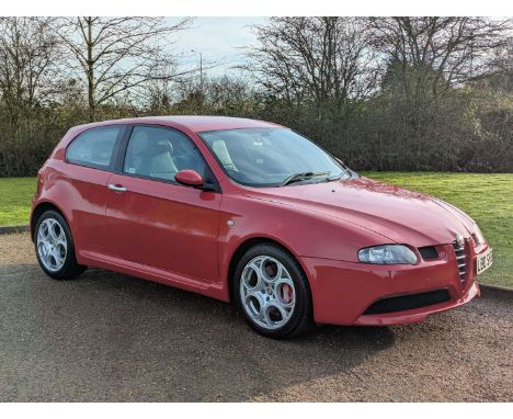 Make & Model:Alfa Romeo, 147 GTA Date of Reg:L80SHB Colour:Red cc:3179 MoT:2025-08-05 Fuel Type:Petrol Mileage:75110 Transmis