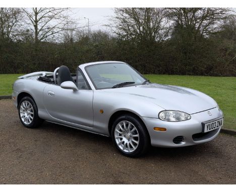 Make & Model:Mazda, MX-5 Angels  Date of Reg:YU03ZNA Colour:Silver  cc:1839 MoT:2025-07-15 Fuel Type:Petrol Mileage:42231 Tra