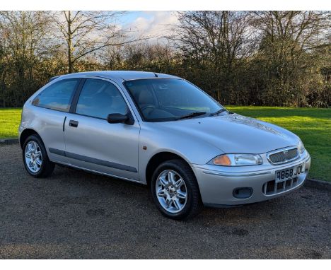Make & Model:Rover, 214S Date of Reg:R868JDL Colour:Silver cc:1396 MoT:2025-09-28 Fuel Type:Petrol Mileage:30100 Transmission