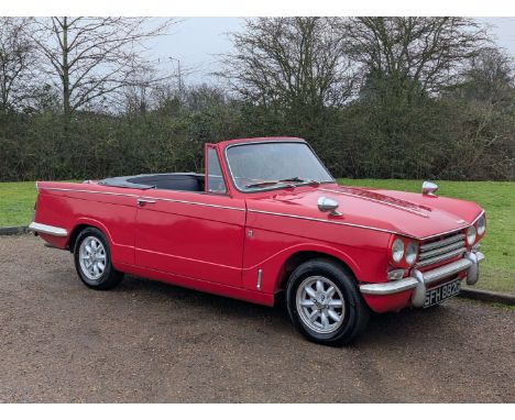 Make & Model:Triumph, Vitesse Date of Reg:SFH882G Colour:Red cc:1998  Fuel Type:Petrol  Transmission:Manual Summary:Registere
