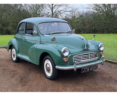 Make & Model:Morris , Minor 1000 Date of Reg:JTW410H Colour:Green cc:1098 MoT:2025-04-24 Fuel Type:Petrol Mileage:22436 Trans
