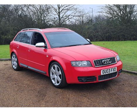 Make &amp; Model:Audi , S4 Estate  Date of Reg:OU03FXD Colour:Red  cc:4163  Fuel Type:Petrol  Mileage:143294 Transmission:Man