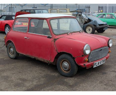 Make & Model:Leyland , Mini Date of Reg:PLN978R Colour:Red cc:998  Fuel Type:Petrol Mileage:71530 Transmission:manual Summary