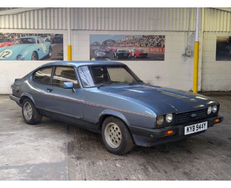 Make & Model:Ford , Capri Date of Reg:KYB944Y Colour:Blue cc:2792  Fuel Type:Petrol Mileage:58845 Transmission:manual Summary