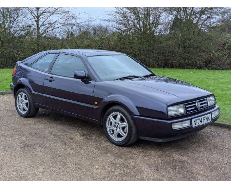 Make & Model:Volkswagen, Corrado VR6 Storm Date of Reg:N174FNK Colour:Blue cc:2861 MoT:2025-02-14 Fuel Type:Petrol Mileage:10