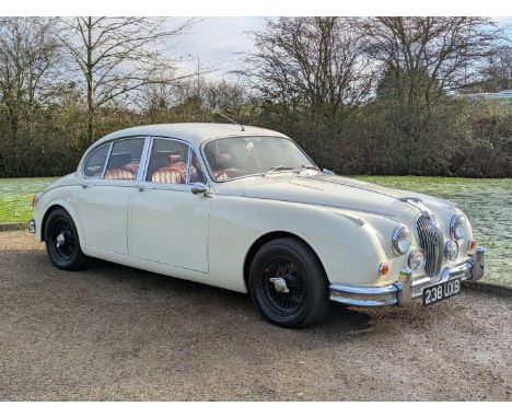 Make &amp; Model:Jaguar, MKII Date of Reg:238UXB Colour:White   Fuel Type:Petrol Mileage:27411 Transmission:manual Summary:Th