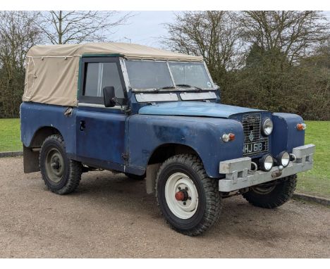 Make & Model:Land Rover , SIIA  Date of Reg:DHJ61B Colour:Blue  cc:2286  Fuel Type:Petrol  Mileage:44364 Transmission:manual 
