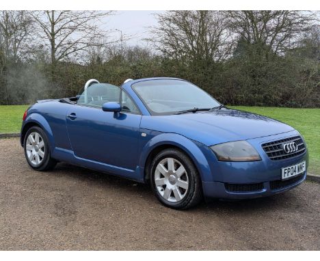 Make & Model:Audi , TT Roadster 150bhp  Date of Reg:FP04WMF Colour:Blue  cc:1781 MoT:2025-08-27 Fuel Type:Petrol  Mileage:909