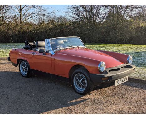 Make & Model:MG , Midget Date of Reg:VOY830S Colour:Red cc:1491  Fuel Type:Petrol Mileage:84735 Transmission:manual Summary:1