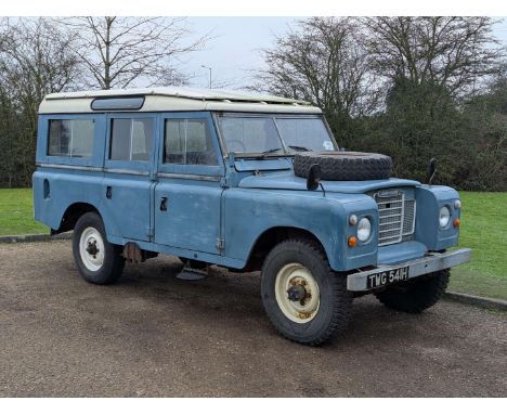 Make & Model:Land Rover , 109" -4 CYL  Date of Reg:TWG541H Colour:Blue  cc:2286  Fuel Type:Petrol  Mileage:67660 Transmission