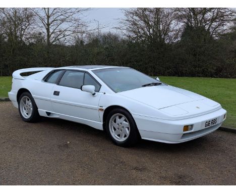 Make & Model:Lotus , Esprit Date of Reg:G16RBS Colour:White cc:2174 MoT:2025-02-12 Fuel Type:Petrol Mileage:24000 Transmissio