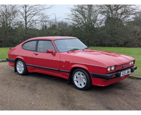 Make & Model:Ford, Capri 2.8i  Date of Reg:E20JWM Colour:Red cc:2792 MoT:2025-06-03 Fuel Type:Petrol   Transmission:Manual  S