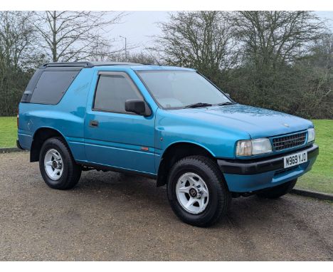 Make &amp; Model:Vauxhall , Frontera Sport Niagara Date of Reg:M969YJO Colour:Blue cc:2000 MoT:2025-12-30 Fuel Type:Petrol  T