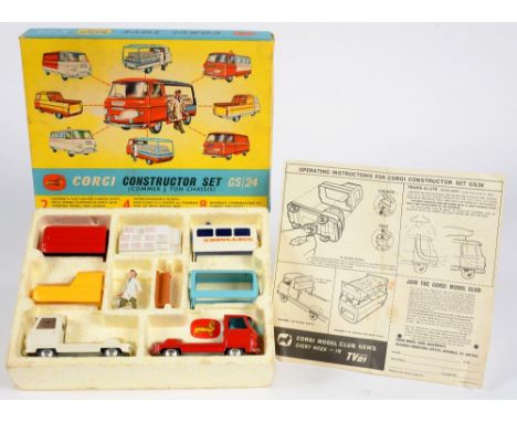 A CORGI CONSTRUCTOR SET (COMMER ¾ TON CHASSIS) GS/24, BOXED 