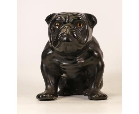 Vintage Ceramic Bulldog, height 