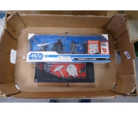 Starwars The Legacy Collection Lengends of the Saga Boxed Figures &amp; Starwars The Black Series Titanium Poes X Wing Fighte