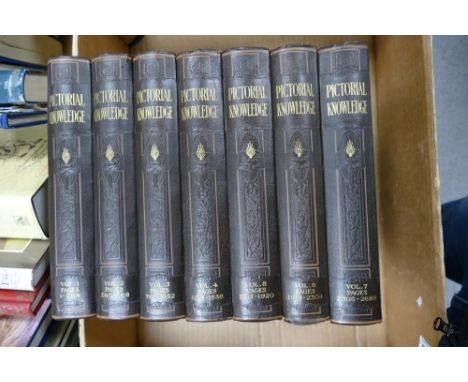 Newnes' Pictorial Knowledge in 7 Vols., Edited by H. A. Pollock and published by The Home Library Book Company. All containin