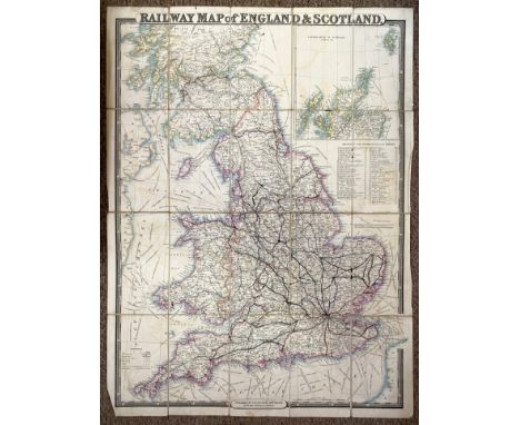 Bacon, George W. New Large Scale Atlas of the British Isles, London: George W. Bacon, [c. 1885], featuring most of the hand-c