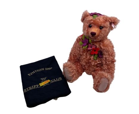    A vintage Steiff 'Marianne Meisel' exclusive 2007 toy bear, reference: 420771 number 1121 of 2850. Inspired by a watercolo