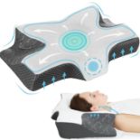 RRP £37.66 Joynox Cervical Memory Foam Contour Pillow for Neck and Shoulder Pain