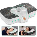 RRP £28.13 Elviros Cervical Memory Foam Neck Pillow for Side Sleeping