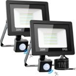 RRP £30.81 nipify 2Packs Security Lights Outdoor Motion Sensor