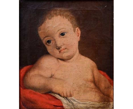 Unbekannter Portraitist, 1. Hälfte 19. Jh.Knabenbildnis des Julius von Rohrscheidt junior. Unsigniert. Rückseitig bezeichnet.