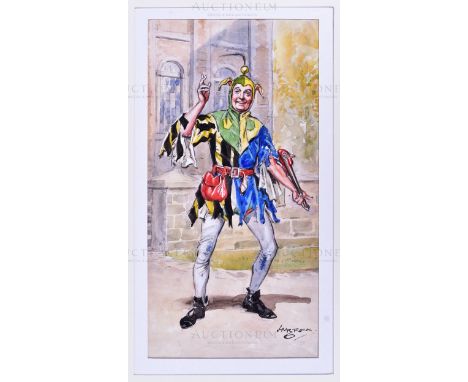Henry Matthew Brock (1875 - 1960) - a piece of original highly detailed mixed media artwork by H.M. Brock created for Gilbert