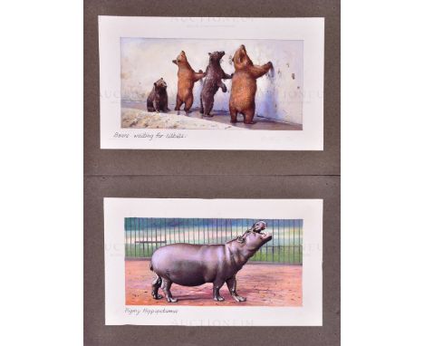 W.D. &amp; H.O. Wills - x2 pieces of highly detailed, mixed media, original artwork, believed to be created by artists who wo