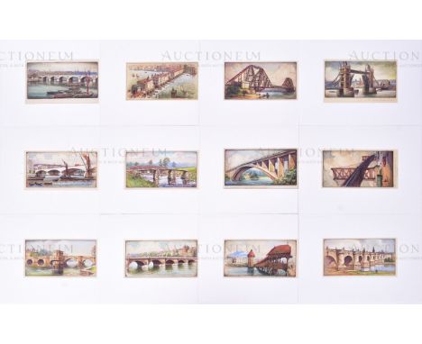 Mardon Son &amp; Hall Ltd, Bristol - x11 highly detailed, mixed media, illustrations of Famous bridges, old and new. Believed