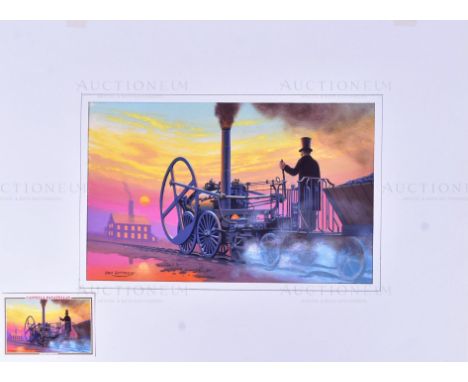 Castella Cigars - a piece of detailed, mixed media, original artwork created by British artist Eric Bottomley for the set of 