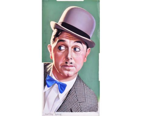 Churchman's (W.A & A.C), Cigarettes - Stars Of Variety (unproduced series c1946) - Original Artwork - Lupino Lane - an origin