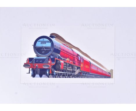 Eric Bottomley G.R.A - a piece of highly detailed, mixed media, original artwork completed by British artist Eric Bottomley, 