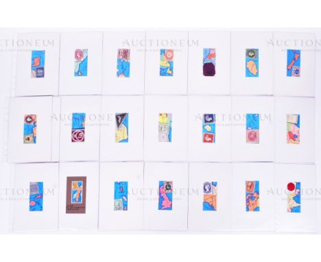 Mardon, Son &amp; Hall - c1930s - Unproduced Cigarette Card Series - x22 hand painted mixed media paintings, likely unused id