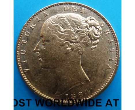 The Douro Sovereign Set comprising two young head Victoria gold full sovereigns in Shield and Dragon reverses. The shield fir