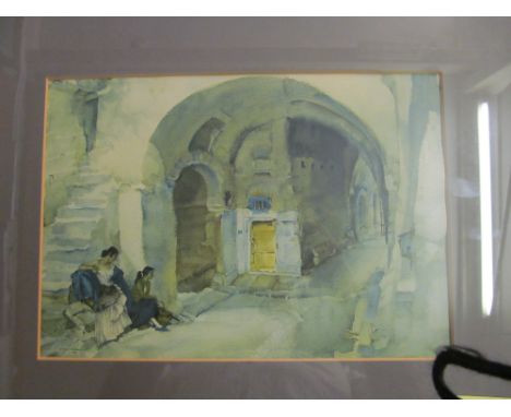 A Russell Flint print and two other prints