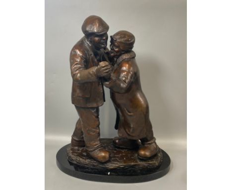 Alexander Millar limited edition of 195 bronze sculpture ‘Moonlight Shana igans’ signed in good condition with original box 